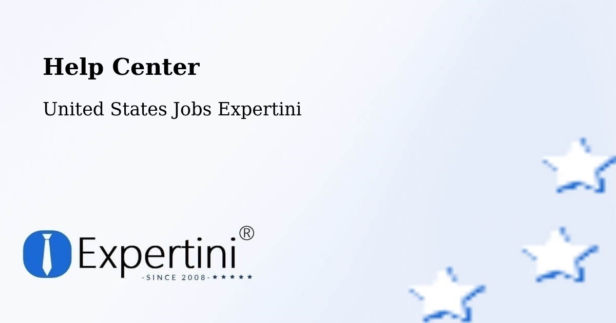 Help Center – Saginaw - United States Jobs Expertini
